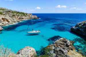 Segelboot, Ozean, Spanien