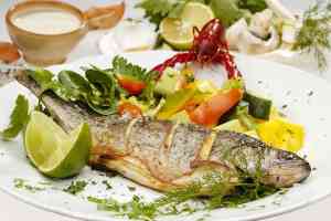 Gebratener Fisch