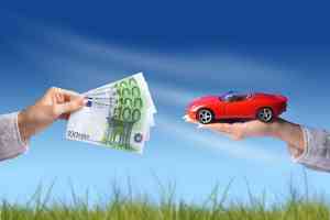 Tausch Geld gegen Auto