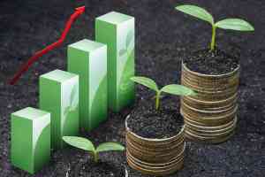© weerapat1003 - Fotolia.com Chart mit Münzen